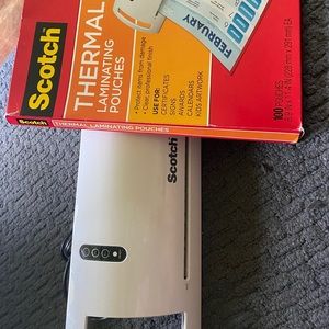Laminator + Thermal Laminating Pouches